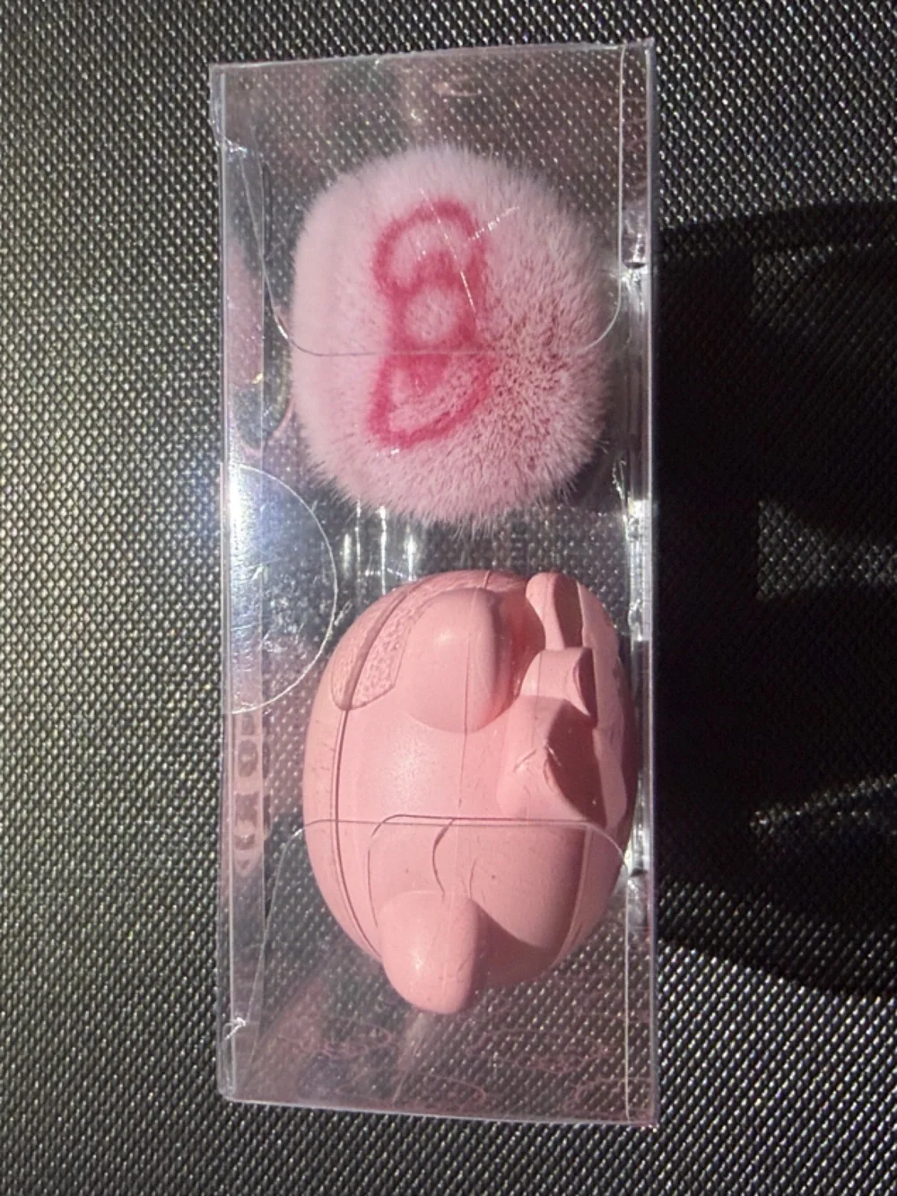 Crème x Hello Kitty Pretty Kitty Pink Kabuki Brush - Compact Makeup Brush